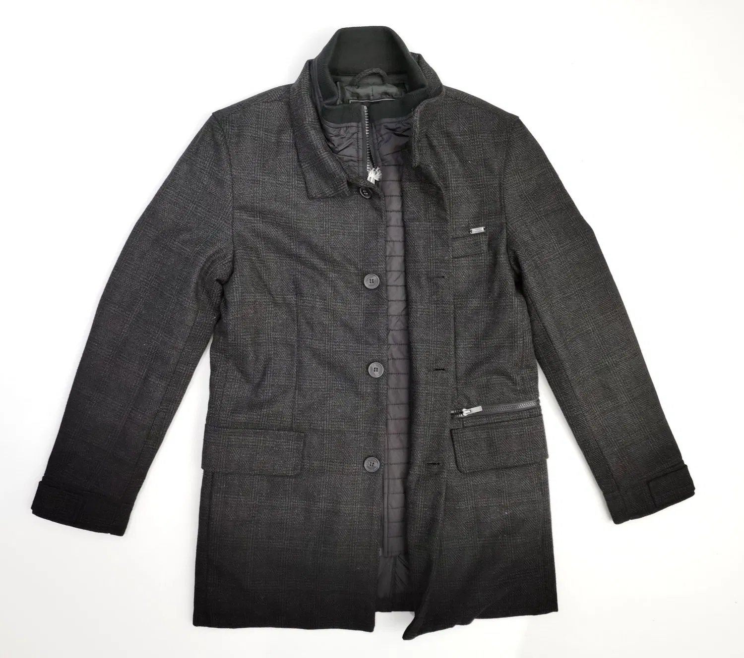 Cappotto di lana giacca outwear lana cashmere invernale moda uomo