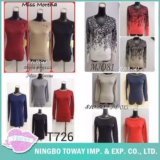 Abbigliamento da donna di alta qualità. Miglior design di maglieria con perline a fiori pregiati