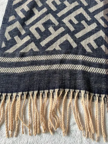 Woge Prime Producer Sciarpa unica ecologica di alta qualità, sensazione di cashmere, accessori per abiti invernali