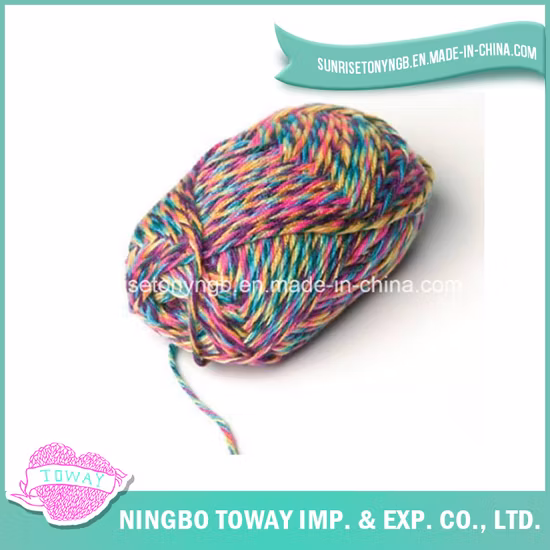 I migliori tipi di lana acrilica in misto cashmere lavorato a maglia classico multistrato